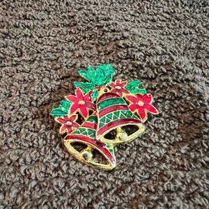 Christmas Brooches Lot